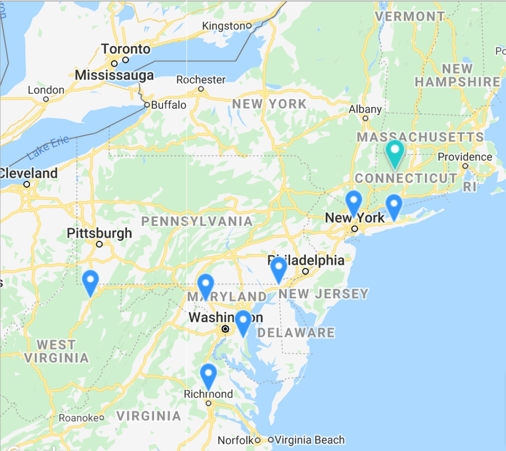 Contact Coversafe Pool Covers / Photo gallery - Our service centers are conveniently located across 8 states on the East Coast.