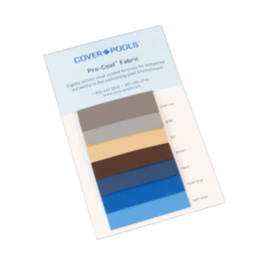 Sample Cover-Pools Pro-Coat Fabric Swatchbook on a transparent background
