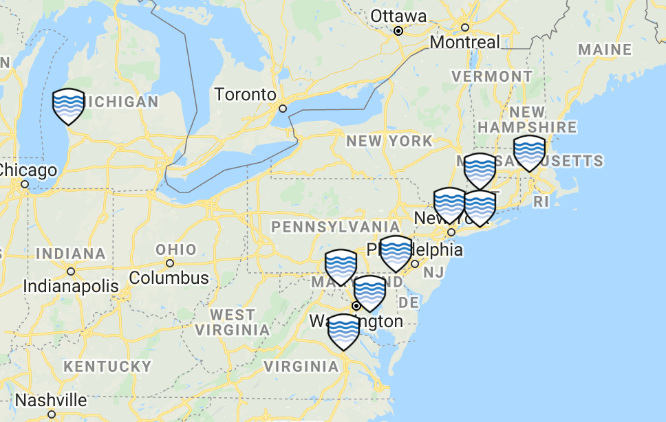 Automatic Pool cover service center map